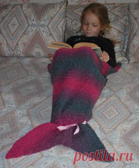 Mermaid Tail Blanket Kids Mermaid Blanket Ready to Ship