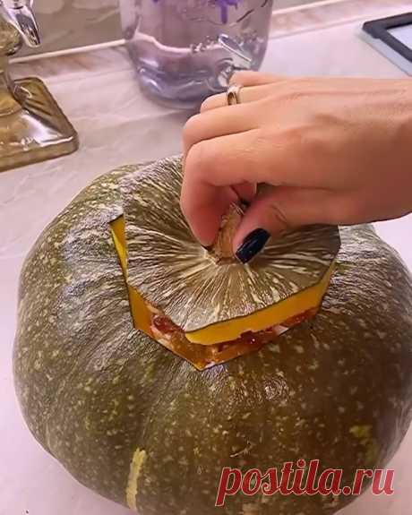 💚Самая вкусная страничка💚 в Instagram: «Подпишись @vkusnaya_eda01 @vkusnaya_eda01 @vkusnaya_eda01 😱😍 Армянская фаршированная тыква «Хапама»! Сладкий плов, приготовленный в тыкве,…»