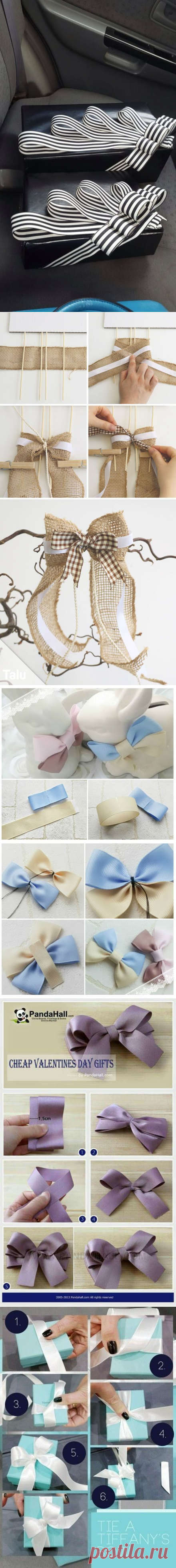 Бантиков много не бывает: оригинальная упаковка подарков своими руками