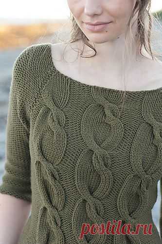 Sophie Pullover pattern by Pam Allen
