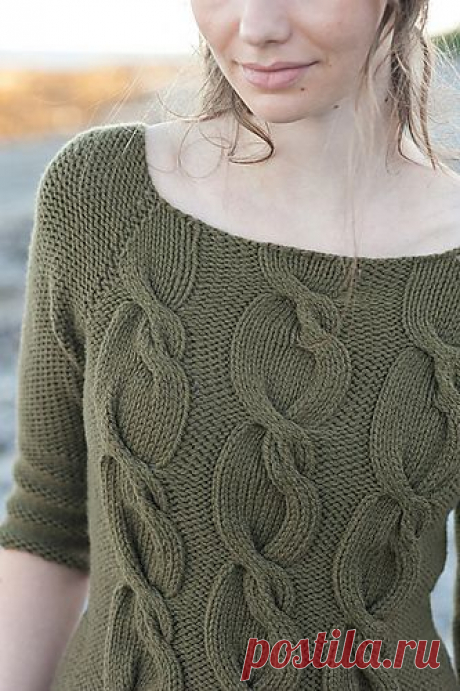 Sophie Pullover pattern by Pam Allen
