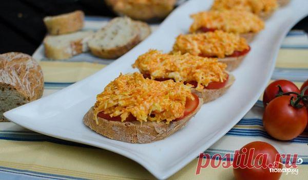 Бутерброды с морковью и сыром - пошаговый кулинарный рецепт на Повар.ру