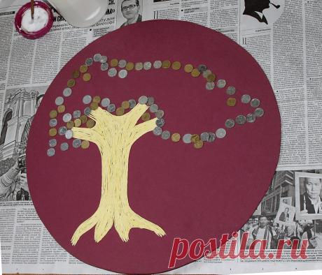 Мастер-класс по изготовлению денежного дерева