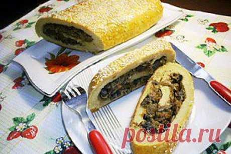 Картофельный рулет. | Рецепты закусок