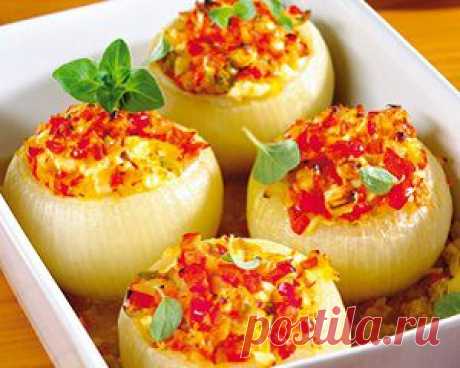 ФАРШИРОВАННЫЙ ЛУК /// НЕОБЫЧНО =) | Ваши любимые рецепты