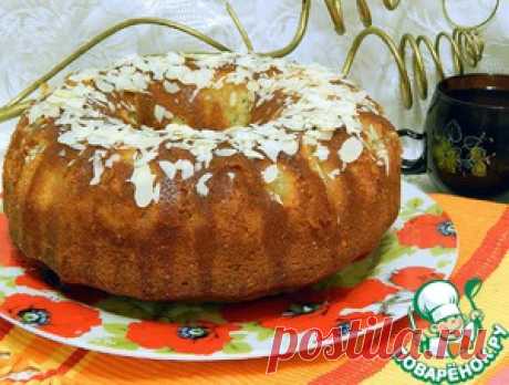 Лимонный кекс с маковой начинкой - кулинарный рецепт