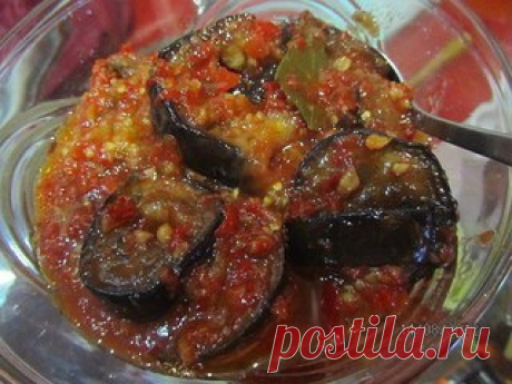 "ТЁЩИН ЯЗЫК" ИЗ БАКЛАЖАН

Салат из баклажанов на зиму.
Великолепный и вкусный салат ! 
Из этого количества получается 6 банок по 500 мл. 
Показать полностью…