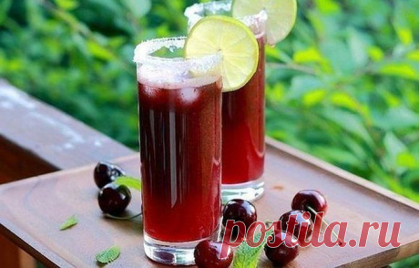 Вишневый мохито