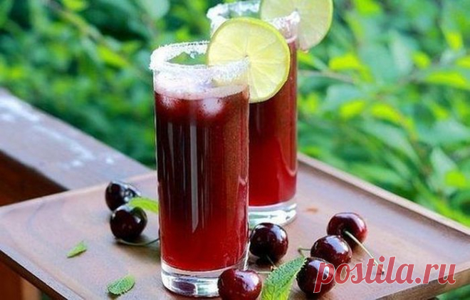 Вишневый мохито