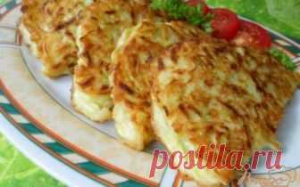 КАБАЧКОВЫЕ ПИРОЖКИ С МЯСОМ