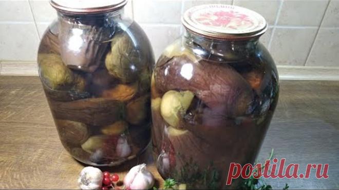 #БАКЛАЖАНЫ НА ЗИМУ проще не бывает