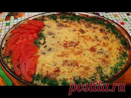 Картофель с фаршем. Картофельная запеканка!  Легко и быстро! Minced potatoes. Casserole!