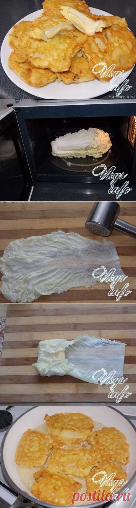 Капустный шницель с сыром