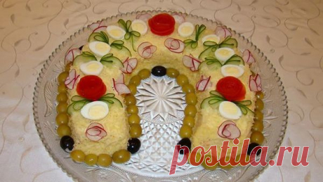 Салат Подкова