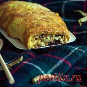 Рецепт кабачкового рулета