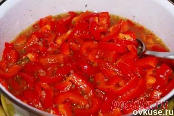 Перец в медово-чесночном маринаде - Простые рецепты Овкусе.ру