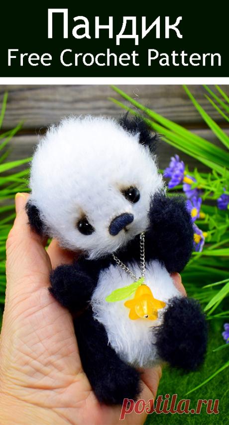 PDF Пандик. FREE amigurumi crochet pattern. Бесплатный мастер-класс, схема и описание для вязания амигуруми крючком. Вяжем игрушки своими руками! Панда, пандочка, panda, suportar, bär, ours, medvěd, medvídek, nallebjörn, мишка, медведь, медвежонок. #амигуруми #amigurumi #amigurumidoll #amigurumipattern #freepattern #freecrochetpatterns #crochetpattern #crochetdoll #crochettutorial #patternsforcrochet #вязание #вязаниекрючком #handmadedoll #рукоделие #ручнаяработа #pattern #tutorial #häkeln