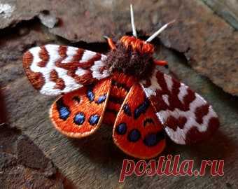 Broche bordado a mano - Etsy ES