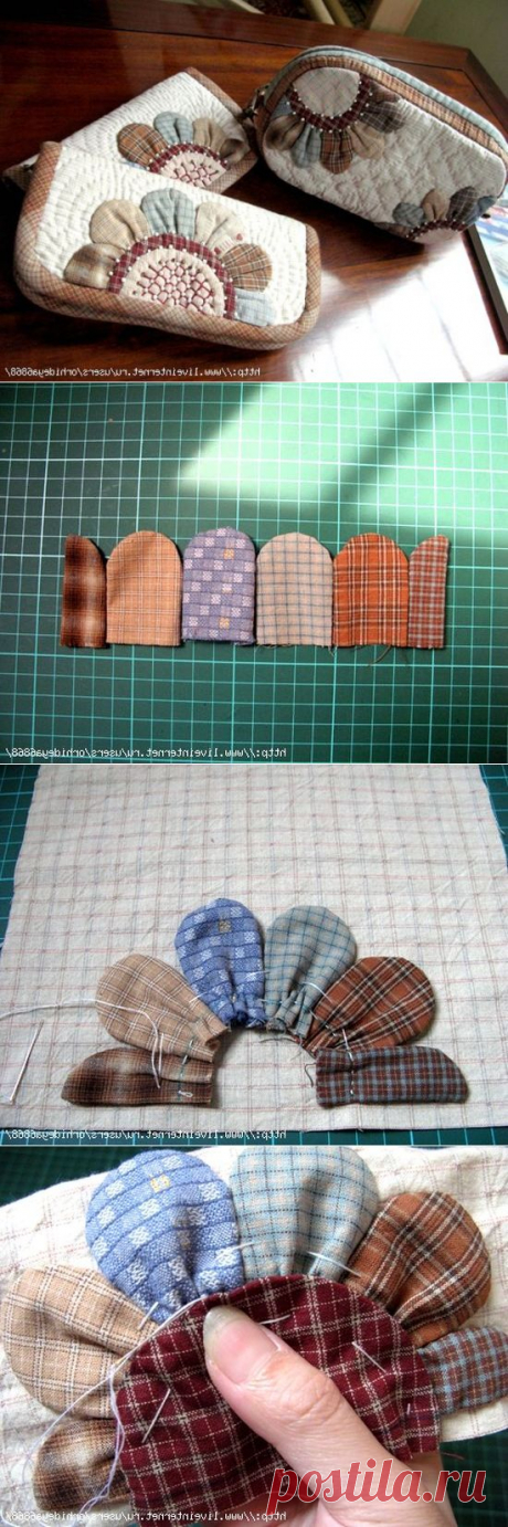 Sew wallet - a purse. DIY tutorial. Шьём кошелек - портмоне. ~