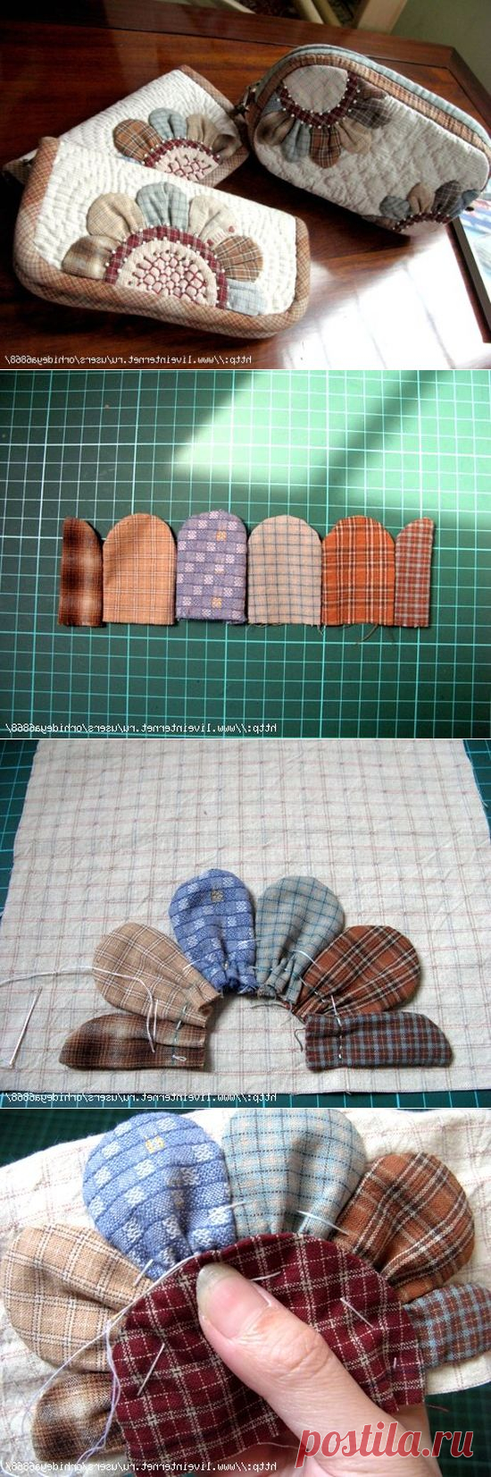 Sew wallet - a purse. DIY tutorial. Шьём кошелек - портмоне. ~