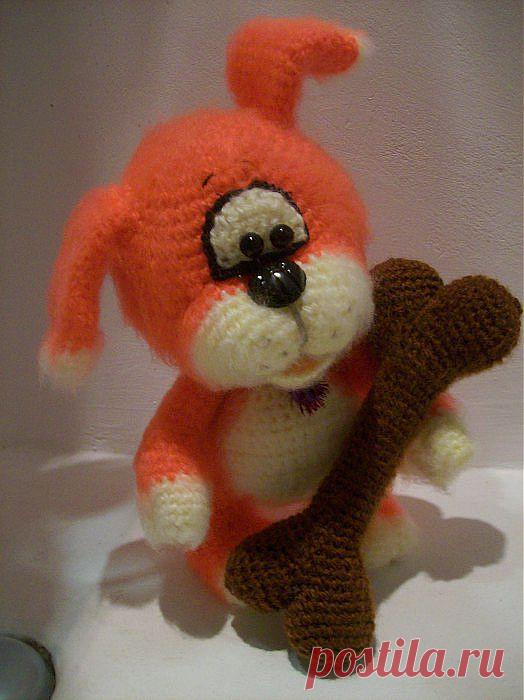 Песик- Барбосик от Светланы Хабуковой.