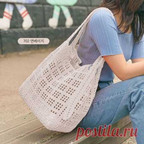 Идея для сумки крючком