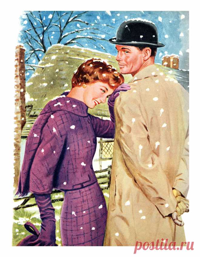 1959 illustration by Tom Lovell
