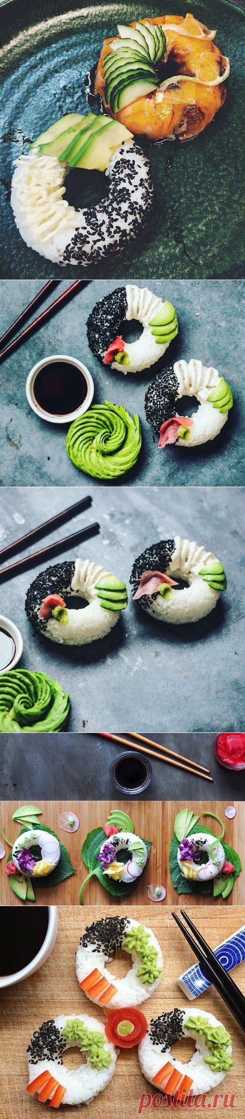 Суши-пончики, которые скоро станут всемирным трендом! (5 фото)