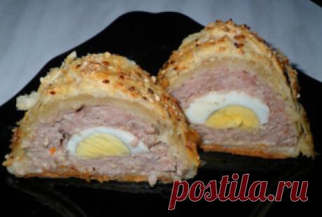Мясной пирог – рулет | Вкусный день
