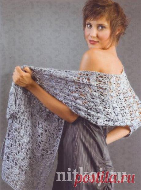 Шарф, снуд, палантин » Страница 2 » Ниткой - вязаные вещи для вашего дома, вязание крючком, вязание спицами, схемы вязания