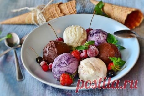 Готовим мороженое в домашних условиях | Koolinar. ru - вкусные рецепты! | Яндекс Дзен