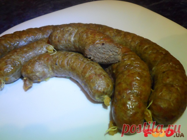 Домашняя паштетная колбаса - Кулинарные рецепты на Food.ua