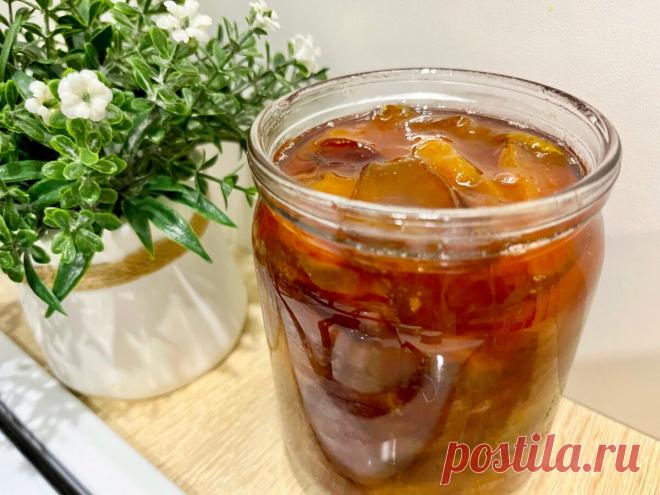 Любимое варенье: жарю сливы в сковороде, как картошку (оригинальный рецепт, карамельный вкус, экономия сахара) | Золотой Апельсин | Дзен