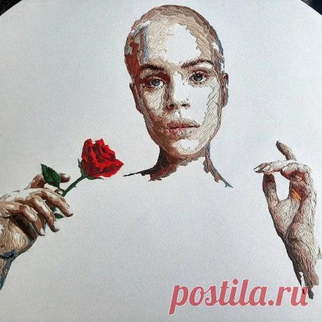 Красочные картины, созданные иглой и нитью: рукодельный instagram недели — Мастер-классы на BurdaStyle.ru