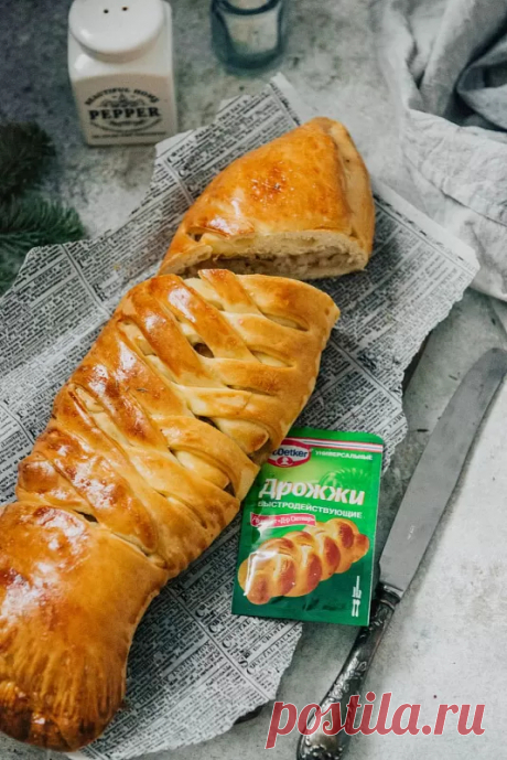 Рыбный пирог пошаговый рецепт с фото на сайте академии выпечки Dr.Oetker