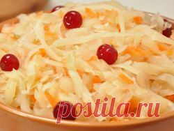 Маринованная капуста быстрого приготовления.