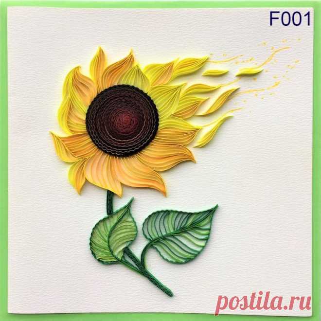 Sunflowers and Butterfly Quilling Cards | Etsy