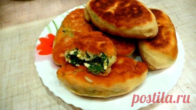 Летние Пирожки-Минутки с Луком и Яйцом. Разлетаются на УРА!