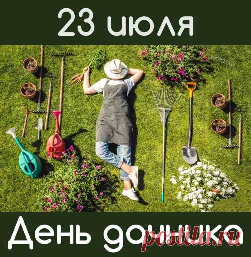На День дачника желаю
Улыбаться, процветать,
Пусть всегда прекрасным будет
С вашей дачи урожай!