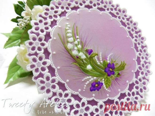 Нежнейшее кружево «пергамано» — Рукоделие