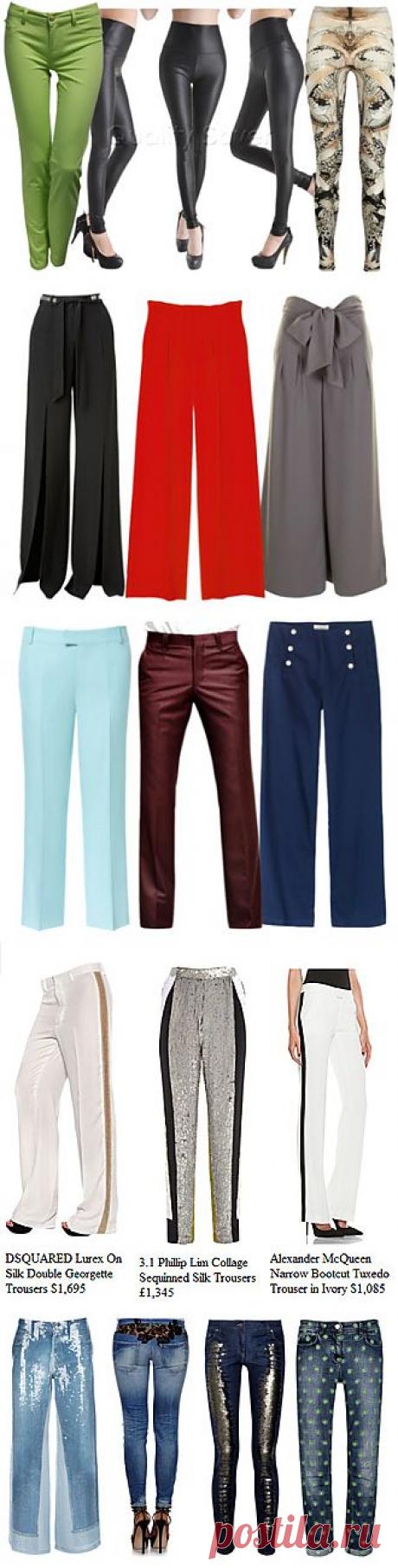 Стильная геометрия. Часть 3: брюки и шорты "по фигуре".