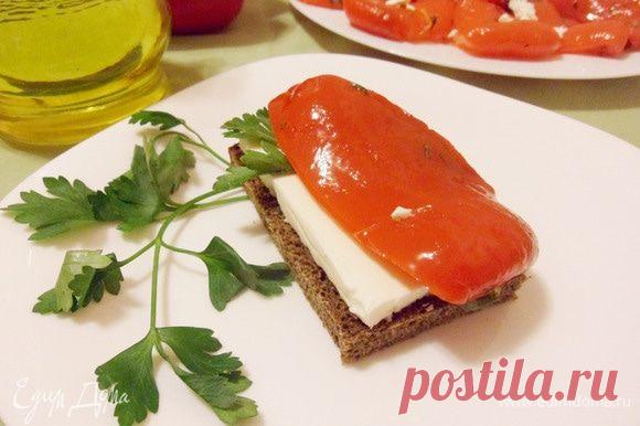 Печеный перец, пошаговый рецепт на 873 ккал, фото, ингредиенты - Марго