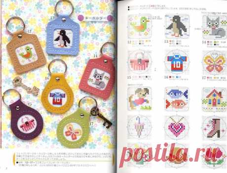 CROSS STITCH EMBROIDERY Vol 8 Japanese Craft Book | Etsy