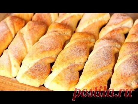 Самые БЫСТРЫЕ ТВОРОЖНЫЕ ЗАВИТУШКИ с НАЧИНКОЙ❤. Без ДРОЖЖЕЙ! Творожная ВЫПЕЧКА к ЧАЮ на КАЖДЫЙ ДЕНЬ!