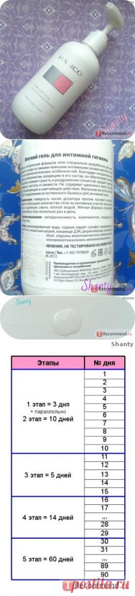 Гель для интимной гигиены Hasico Мягкий, гипоаллергенный - «Отличная замена Эпигену по цене в 6 раз дешевле! + Комплексное лечение хронической молочницы (препараты, схема)» | Отзывы покупателей