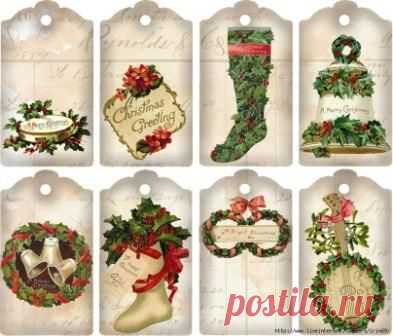 Новогодние бирки | LaChat