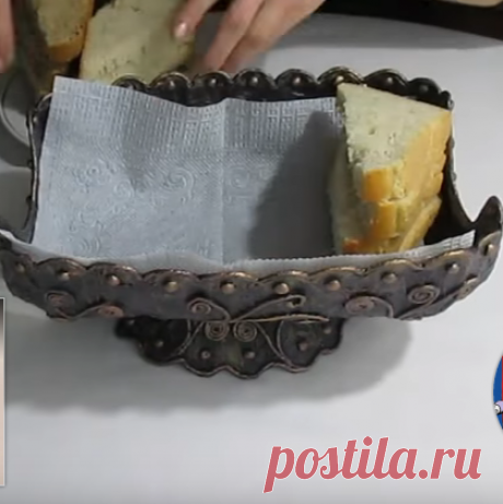Мастер-класс по изготовлению хлебницы из пластиковой бутылки