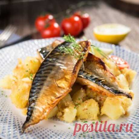 Скумбрия жареная - готовим вкусную рыбку