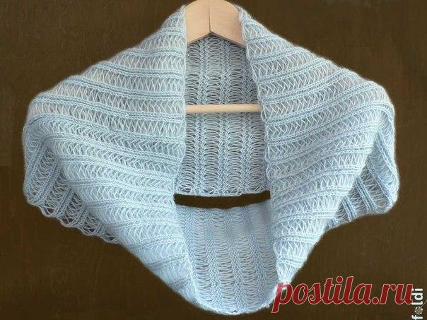 Снуд из мохера