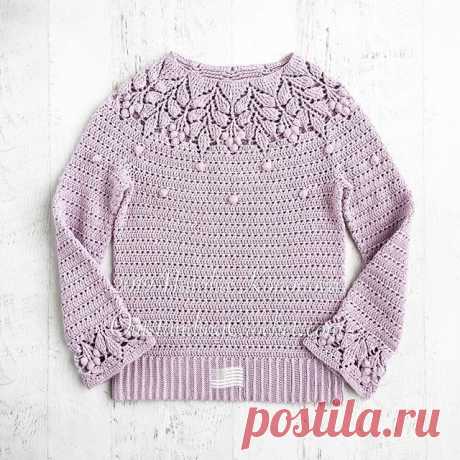 Working on this pattern right now. I eliminated a few bobbles, it was too many for my taste, but I see this sweater with bobbles all over and it will look fine. They can be done as you go or if you are like me and prefer more or less bobbles every day 🤣 then add them when the sweater is ready. I didn’t even weave in ends, just tied ends on WS, so if somebody loves my bobbles I can un-tie and give one as a gift. 🤣🤣🤣🤣
Hopefully I will be able to publish it this week 👍....